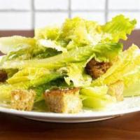 Caesar Salad · Acme levain croutons, grana padano, lemon-anchovy vinaigrette on the side.
