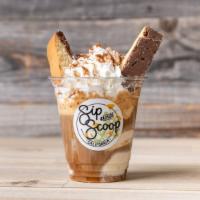Affogato · Three shots of hot espresso poured over 2 scoops of gelato or ice cream and topped with whip...