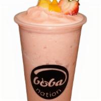 Strawberry Mango Smoothie · Strawberry, Mango, Milk