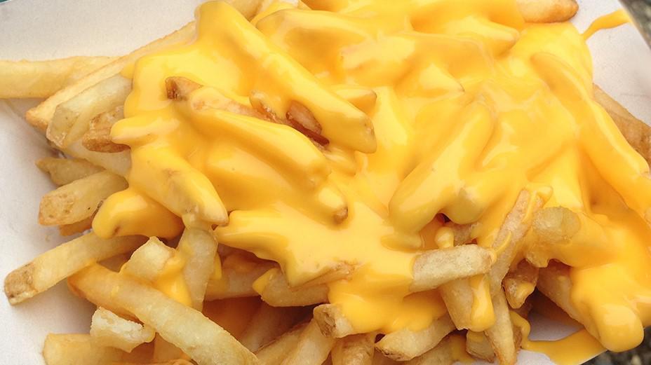Cheese Fries · Fries topped with cheese.