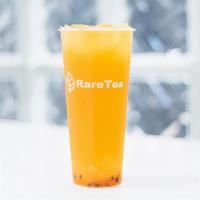 Passion Fruit Green Tea · Jasmine Green Tea paired with Passion Fruit Jam.