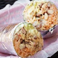 Mini Burrito · Choice of chicken, steak or beans and cheese.