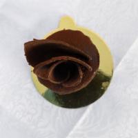 Chocolate Truffle · Chocolate cake with dense chocolate truffle, covered in chocolate ganache