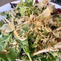 Furikake Salad · Organic romaine, kale, mixed greens, and mung bean sprouts tossed with house-made furikake (...