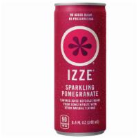 Pomegranate Izze (8.4 oz) · No added sugar, no preservatives. Sparkling. 70% juice.