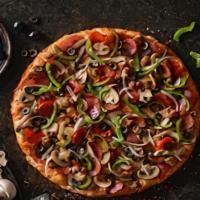 Create Your Own Pizza · Choose from over 20 toppings atop our gluten free crust.
