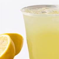 Fresh squeezed lemonade w/ice · 