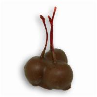 Chocolate Dipped Cherries · Marischino cherries dipped in milk chocolate.