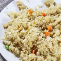 Egg Fried Rice · With choice of beef, chicken, shrimp or BBQ pork.