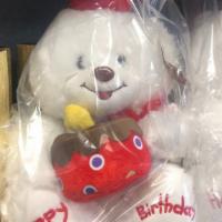 Birthday Teddy Plush  · Birthday Teddy Stuff Plush Bear
