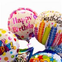Happy Birthday Mylar Balloon · Mylar balloon