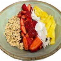 #13 COCO BOWL - Banana Base with Coconut Butter - Small · BLENDED: Organic Acai, organic coconut butter and organic banana - TOPPED: Organic strawberr...