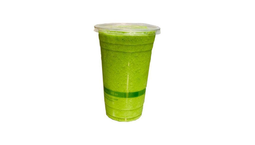 MT. TAM Smoothie - No Acai - SMALL · Blended: Organic spinach, organic green apple, organic celery, organic cucumber, organic banana, organic orange juice, and pineapple (Your choice of mint, ginger, or both!) It's so refreshing!