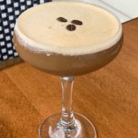 Westwood Xpresso · Titos vodka, Kahlua cold coffee, horchata, served up