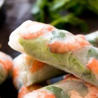 A. Gơi Cuôn (2) · Spring roll with pork, shrimp, and vegetable.