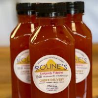 Roline's Lumpia Sauce · House-made sweet chili sauce
Refrigerate after opening