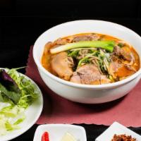 Nem special spicy beef noodle -Saigon Style · Bún Bò Nếm Đặc Biệt - Saigon style