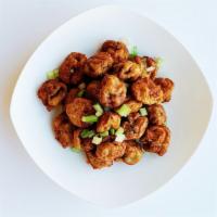Sichuan Street Mushrooms · Crispy fried button mushrooms tossed w/ chili and cumin seasoning. Very spicy, just like at ...