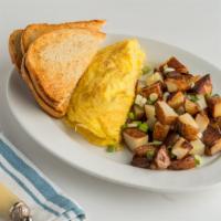 Denver Omelette · Served with potatoes and toast