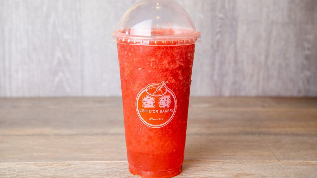 E01. Strawberry Juice · 草莓汁