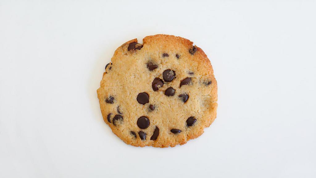 Vegan Chocolate Chip Cookie · Homemade. Vegan. Keto. Gluten free. Low-carb.