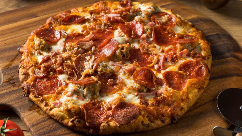 Meat Lover's Pizza · Mouthwatering 14