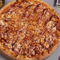 BBQ Chicken Pizza · Mouthwatering 14