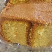 Caramel Cake  · Very moist classic cake slices made from scratch from the cake to that beautiful light brown...