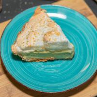 LemonLime Meringue Pie · Deliciously tart Meyer lemon and Key lime curd filling made with local and organic eggs and ...