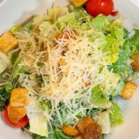 CAESAR SALAD (HALF) · Romaine lettuce, parmesan cheese, croutons and house made Caesar dressing.