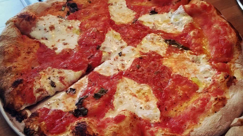 Coney Island · Pepperoni, mushroom, olives, tomato sauce, and mozzarella cheese.