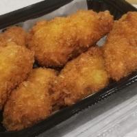 103. Deep Fried Oyster (1/2 Dozen) · Served with ton katsu sauce