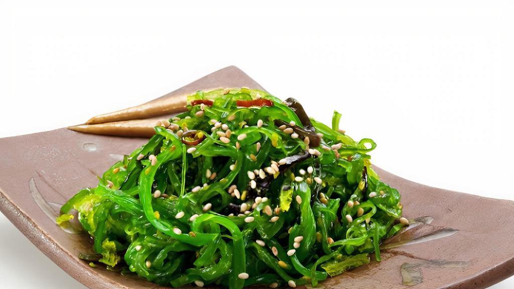Seaweed Salad (12oz round cup) · 12 oz soup container of Seaweed Salad