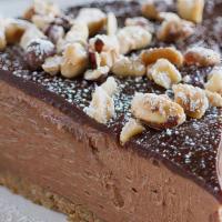 Nutella Cheesecake · Cheesecake with Nutella.