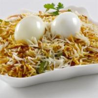 Ulavacharu Amaravathi Egg Biryani · Boiled eggs sautéed with our very own special ulavacharu(horse gram) sauce topped with long ...