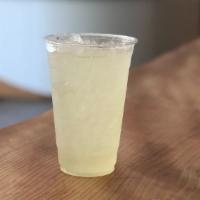 Organic Lemonade · Juicy, ripe lemons, a dash of vibrant turmeric and perfectly proportioned all-natural sugarc...
