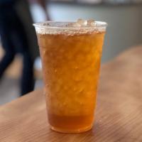 Arnold Palmer · Half organic lemonade and organic black tea