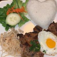 #49. Grilled Pork Chop over Rice · 