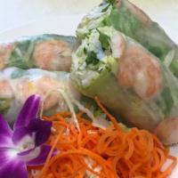 03. Fresh Roll Vegetable · Vegetarian. Rice paper rolls stuffed with a mixture of vegetables.