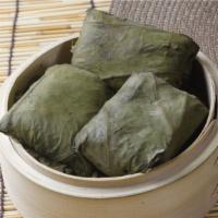 珍珠糯米雞 (3) / Sticky Rice in Lotus Leaf · 