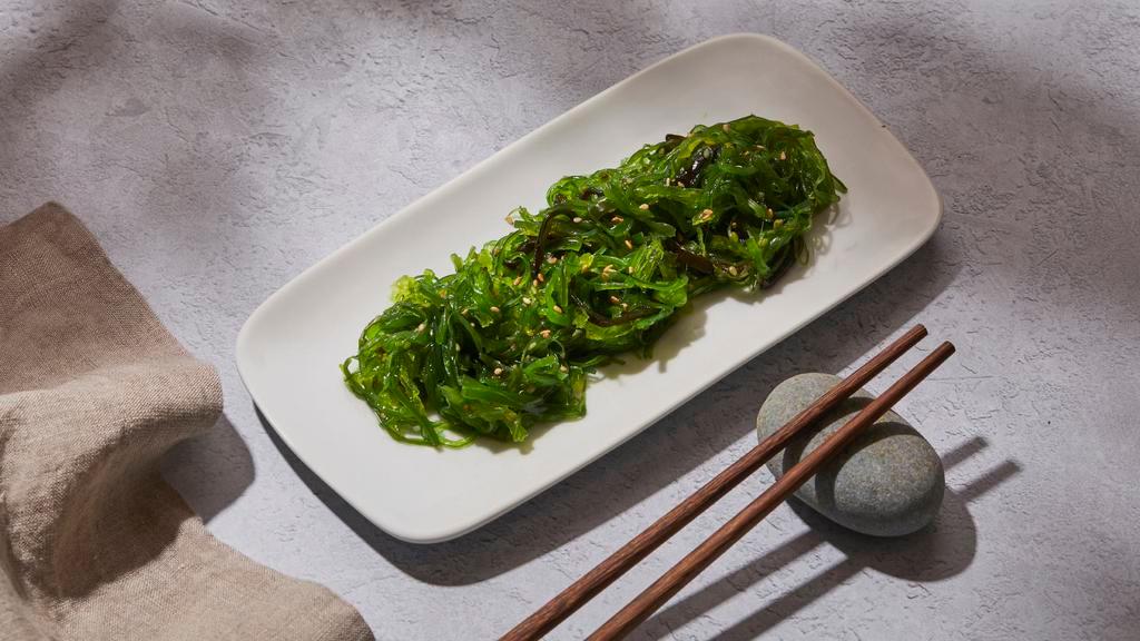 Seaweed Salad · Classic seaweed salad with sesame seeds.
