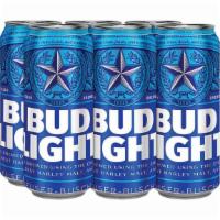 Bud Light Cans (16 oz x 6 ct) · 