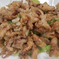 Fried Calamari 椒鹽魷魚鬚 · 椒鹽魷魚鬚