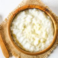 Rice Pudding · Delicious authentic pudding made with rice and milk.