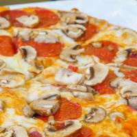 Build Your Own Pizza · Tomato sauce, mozzarella.