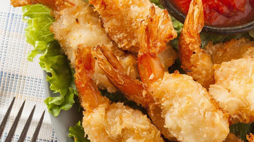 Coconut Shrimp · 10pcs deep fried coconut shrimp