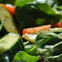 Green Salad · Mix green salad with tomato, cucumber, onion, carrot