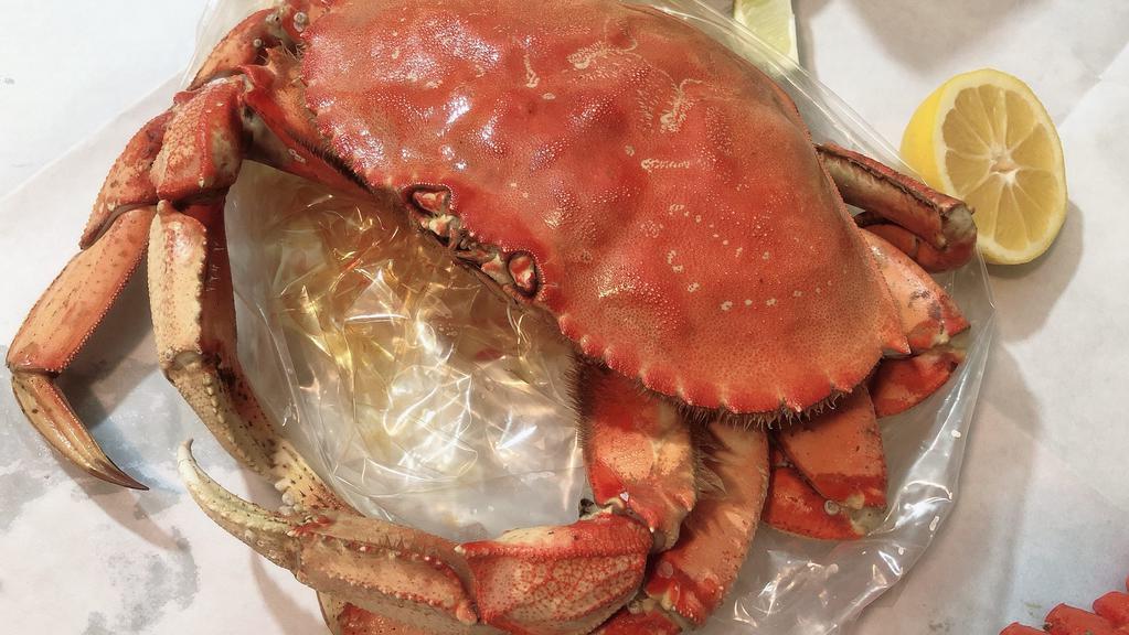 Dungeness Crab · 1  Whole Dungeness / 1.5-2 LB