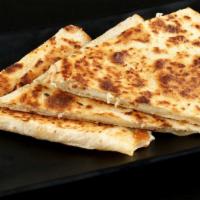 Cheese Quesadilla · Flour tortilla with cheese grilled a la plancha