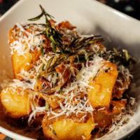 Side Rosemary Potatoes · pecorino romano, parmesan